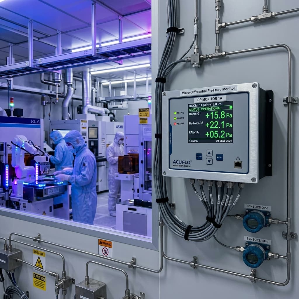 Cleanroom Pressure Control